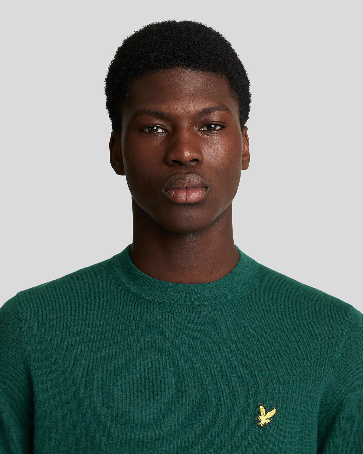 Lyle & Scott Cotton Merino Crew Neck Jumper