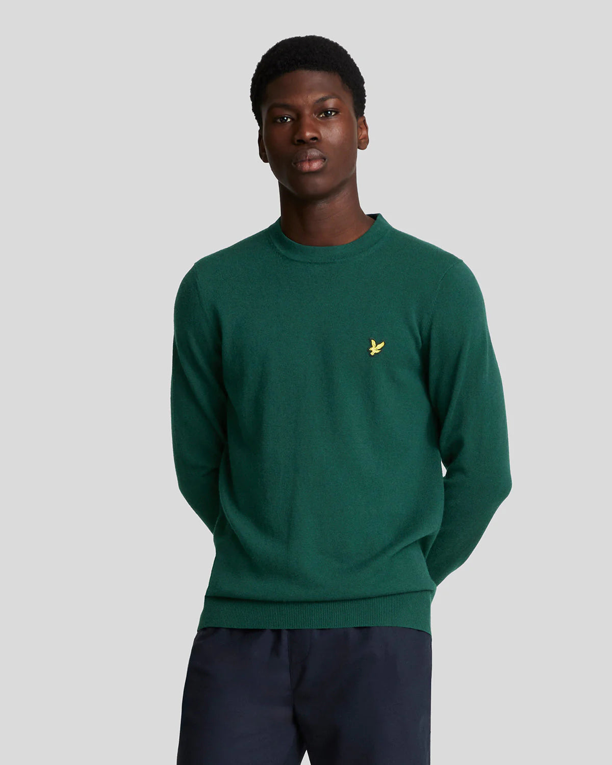 Lyle & Scott Cotton Merino Crew Neck Jumper