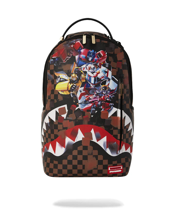 Sprayground Zaino Transformers Checkered Backpack