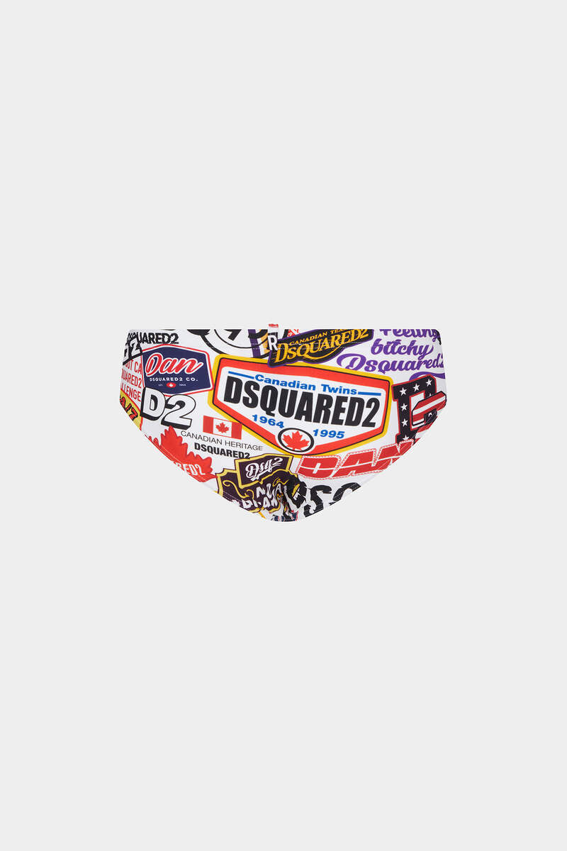 Dsquared2 Patch Racing Swim Brief