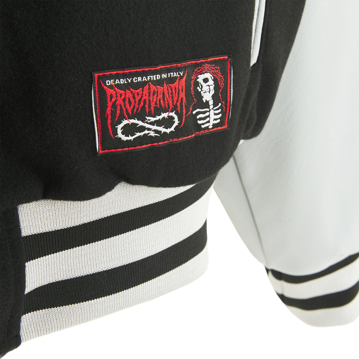 Propaganda Misery Varsity Jacket