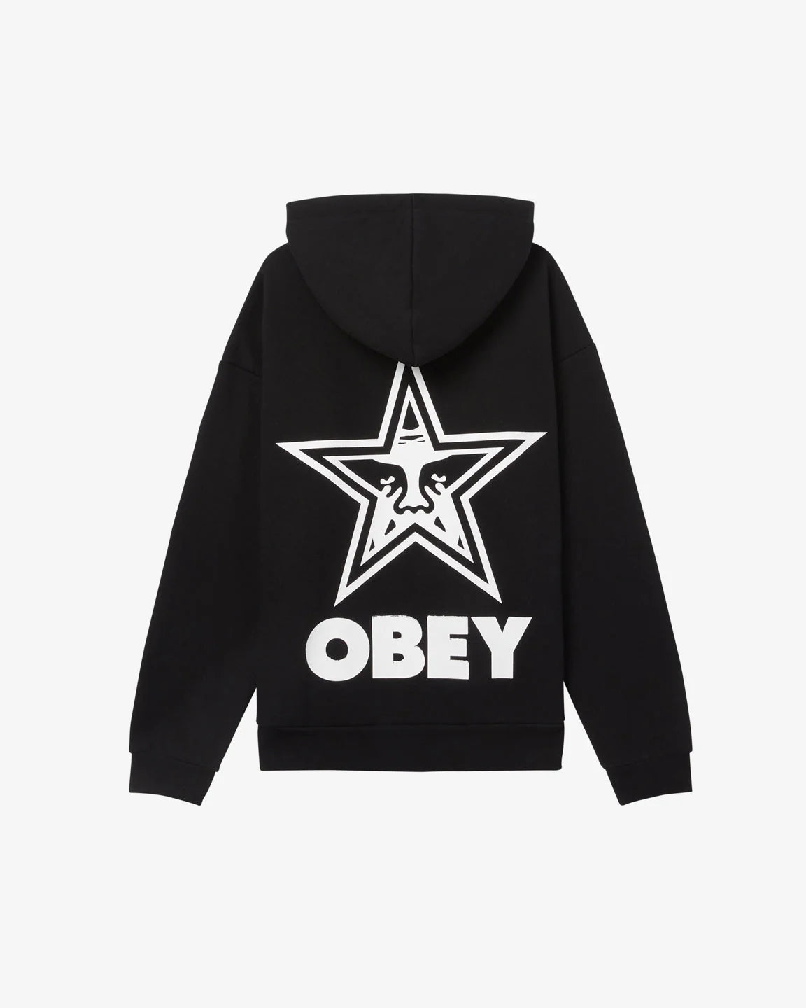 Obey Felpa Con Cappuccio Bold Star Extra Heavy