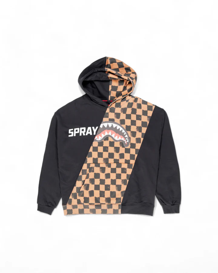 Sprayground Felpa Con Cappuccio Diag Split Sip Vanquish