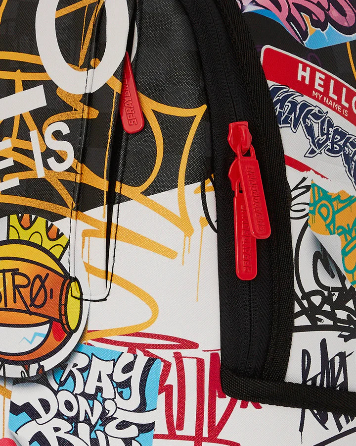 Sprayground Zaino Tagged Up Hmni 14th Anniversary