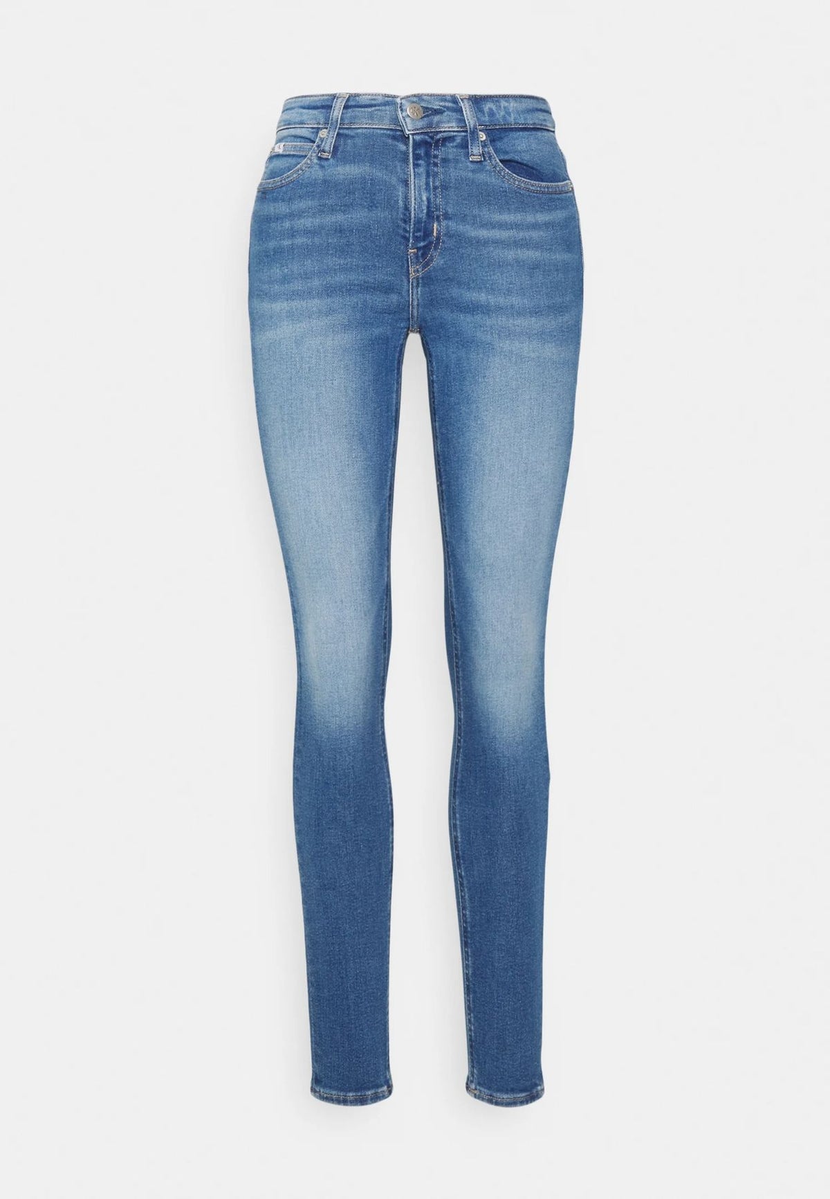 Calvin Klein Mid Rise Skinny Jeans denim medium