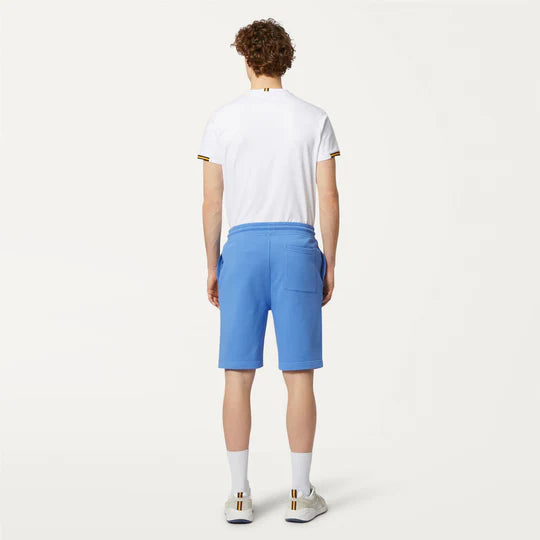 K-WAY BERMUDA SHORTS ERIK BLUE ULTRAMARINE