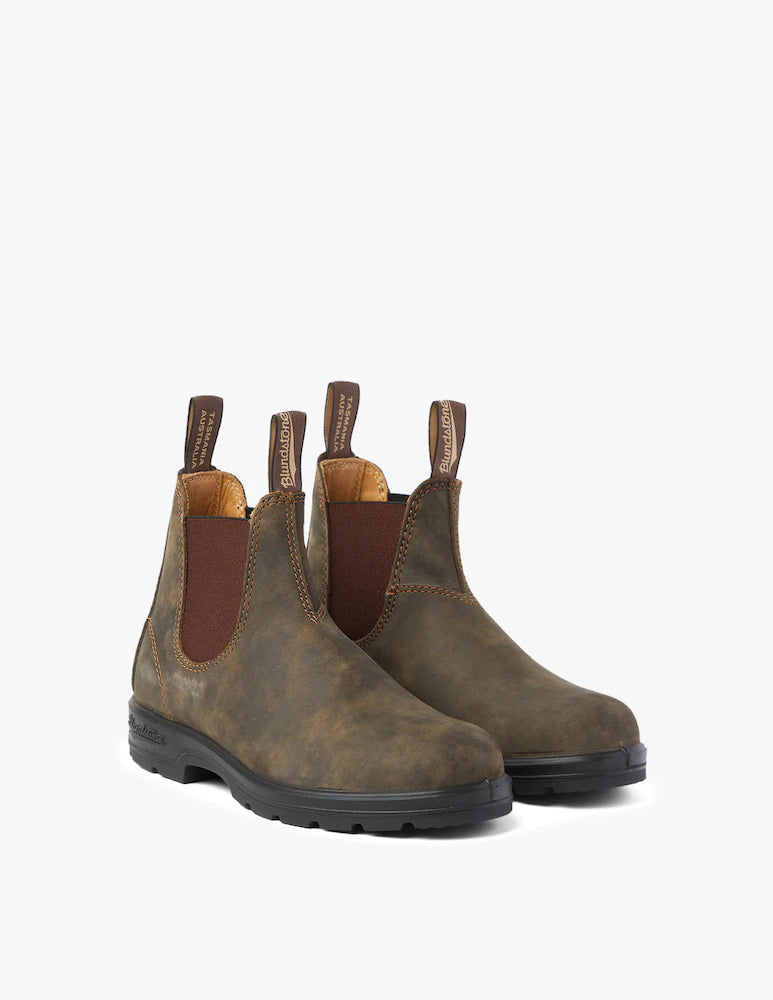 BLUNDSTONE STIVALETTI 585 RUSTIC BROWN