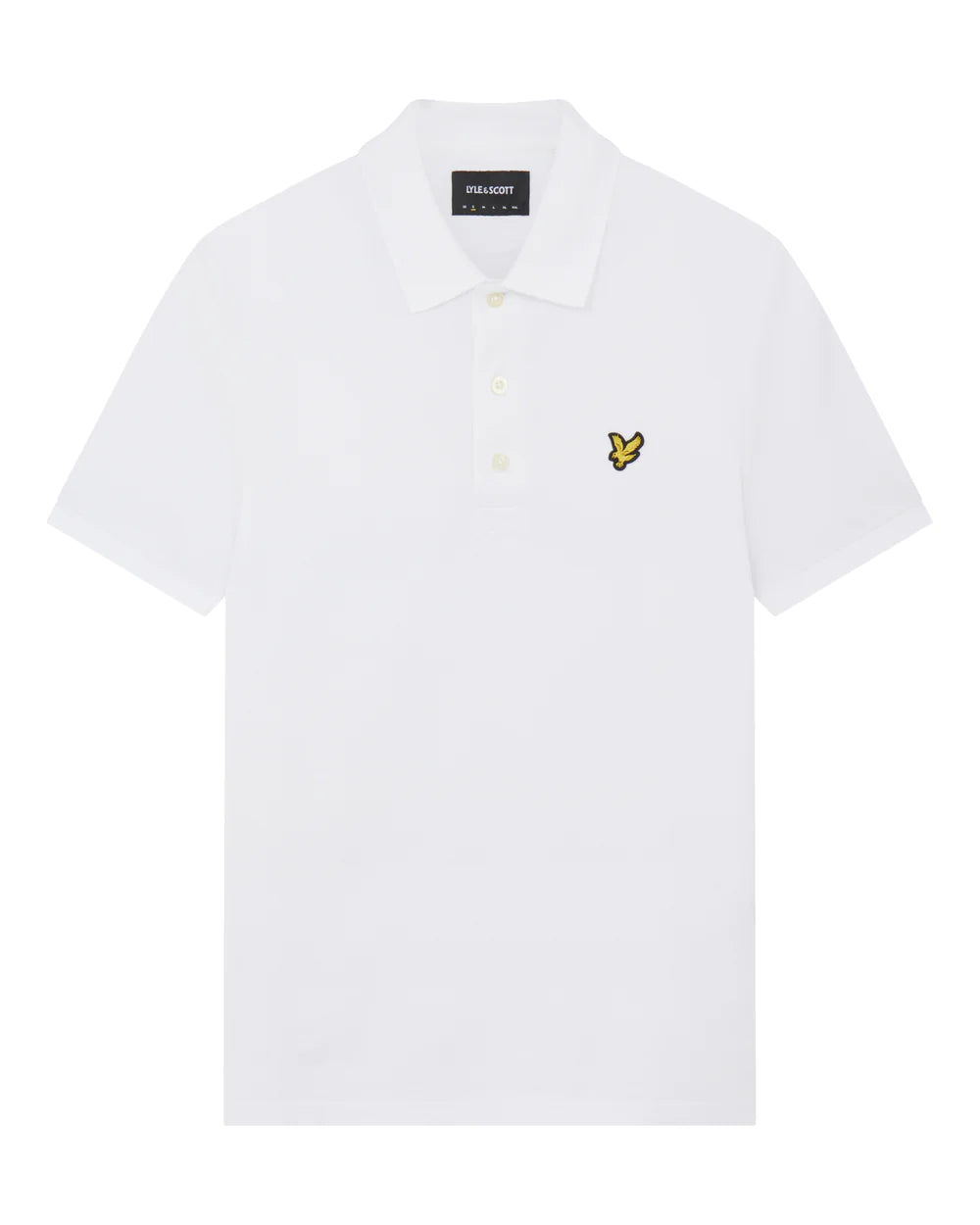 Lyle & Scott Plain Polo Shirt uomo bianco