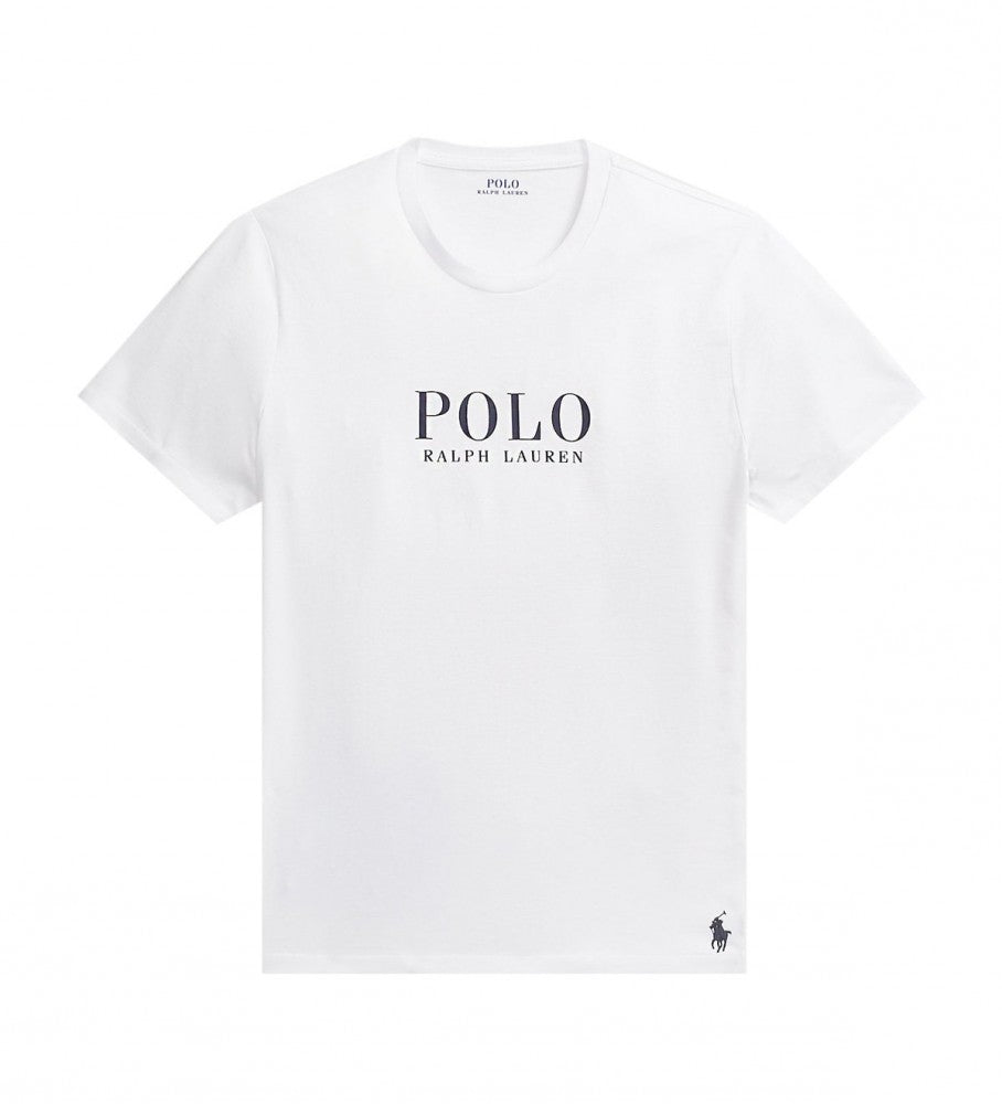 POLO RALPH LAUREN T-SHIRT CON LOGO UOMO BIANCO