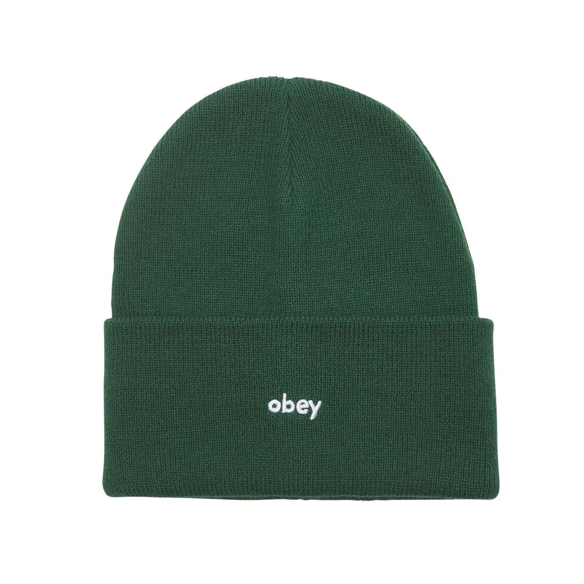 OBEY KARMA BEANIE DARK CEDAR