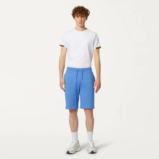 K-WAY BERMUDA SHORTS ERIK BLUE ULTRAMARINE