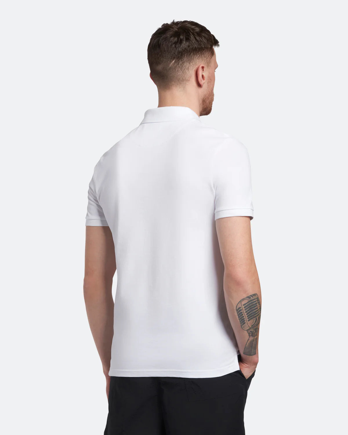 Lyle & Scott Plain Polo Shirt uomo bianco