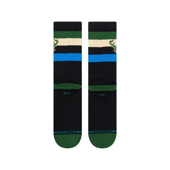 STANCE BUCKS ST CREW DARK GREEN