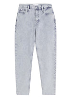 CALVIN KLEIN JEANS Mom Jeans donna denim light