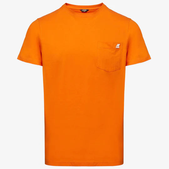 K-WAY T-SHIRT Sigur ORANGE RUST