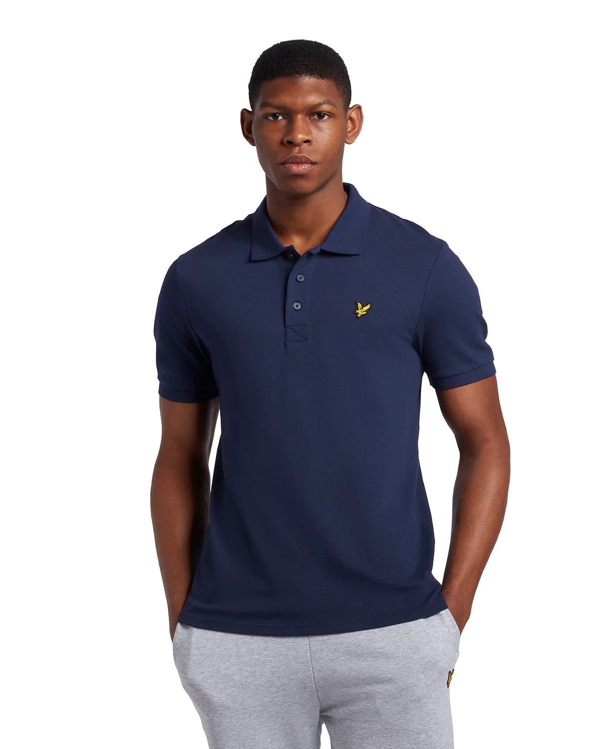 Lyle & Scott Plain Polo Shirt uomo blu