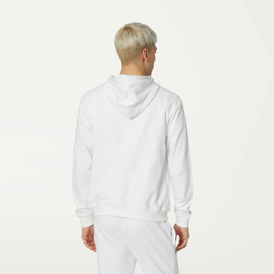 K-WAY FELPA LE VRAI ARNEL POLY COTTON WHITE