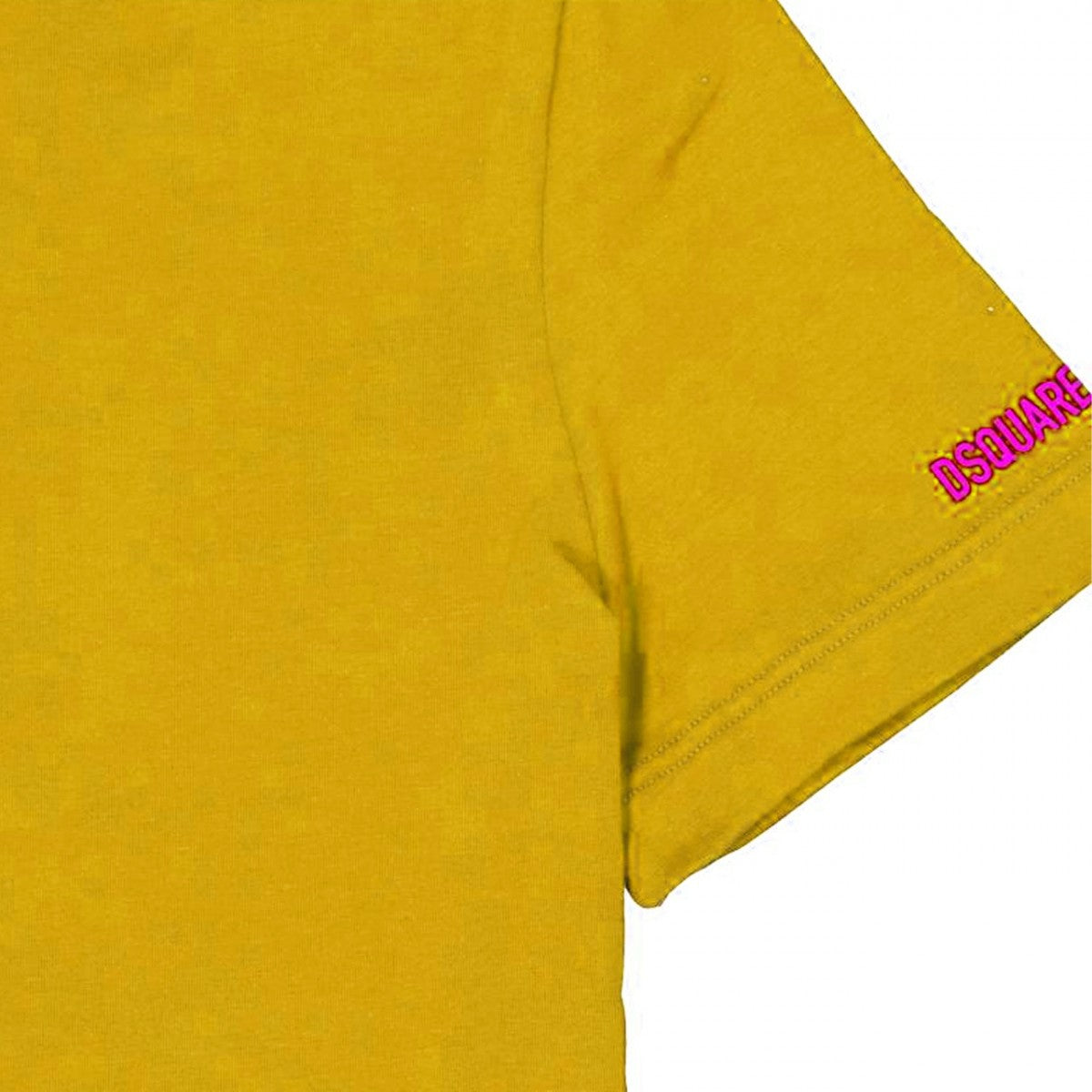 DSQUARED2 T-SHIRT UOMO GIALLO