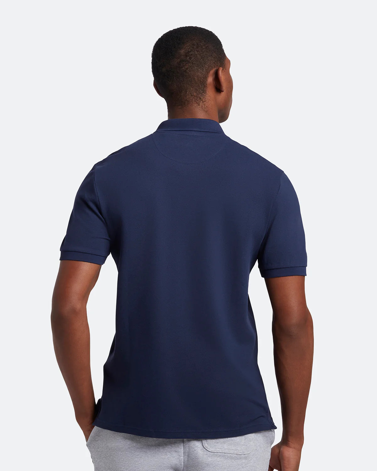 Lyle & Scott Plain Polo Shirt uomo blu