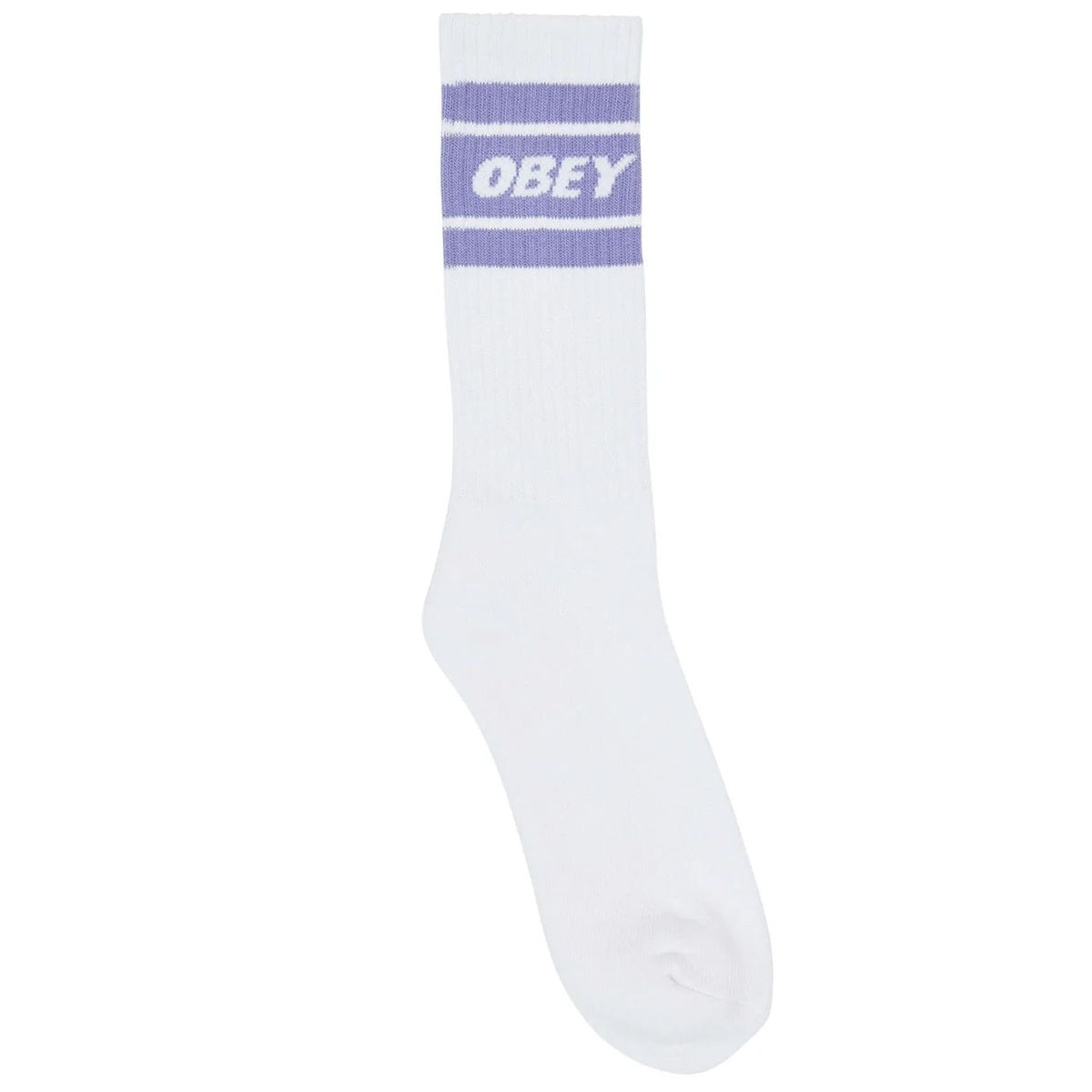 OBEY COOPER II SOCKS WHITE / DIGITAL VIOLET