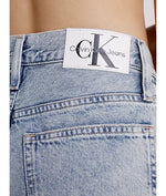 CALVIN KLEIN JEANS Mom Jeans donna denim light