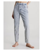 CALVIN KLEIN JEANS Mom Jeans donna denim light